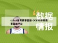 cctv5体育赛事直播-CCTV5体育赛事直播平台