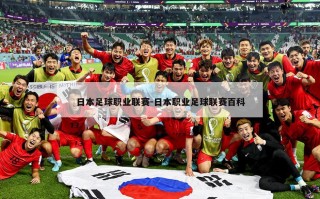 日本足球职业联赛-日本职业足球联赛百科